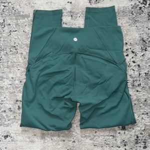 lululemon wunder under leggings size 8 25”